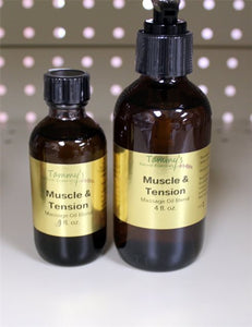 MUSCLE TENSION MASSAGE/BATH OIL