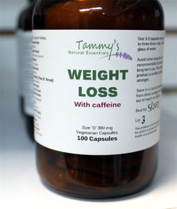 WEIGHT LOSS (W/ CAFFEINE) HERBAL CAPSULES 