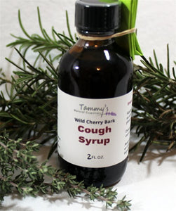 WILD CHERRY BARK COUGH SYRUP