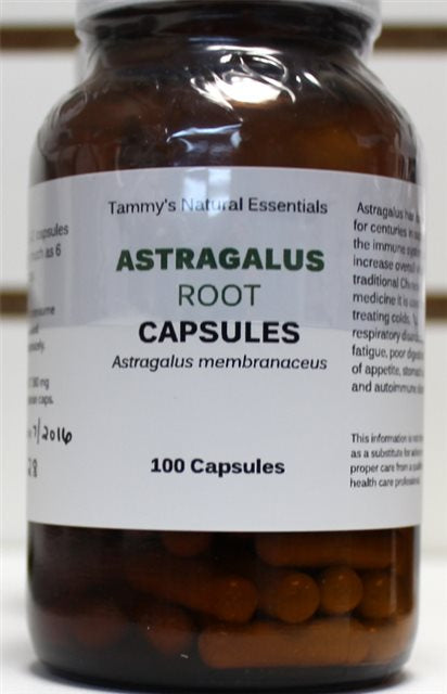 ASTRAGALUS ROOT CAPSULES (100)